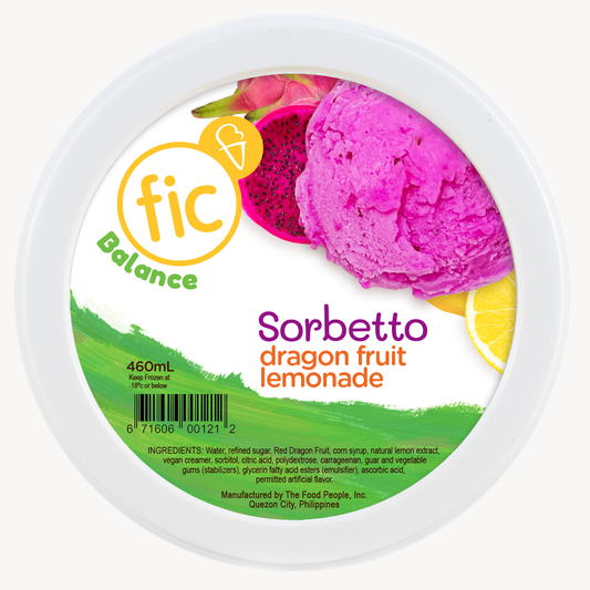 Dragon Fruit Lemonade Sorbetto