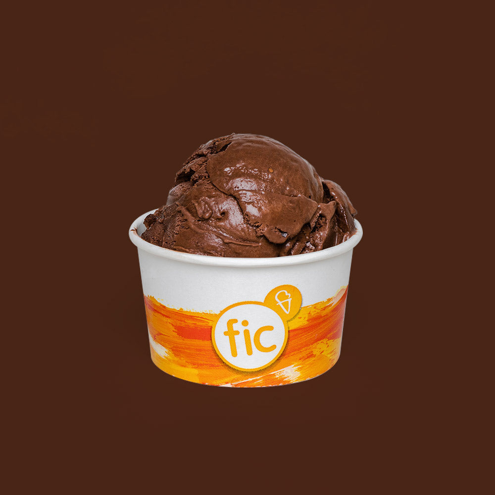 Dark Chocolate Truffles Frozen Custard