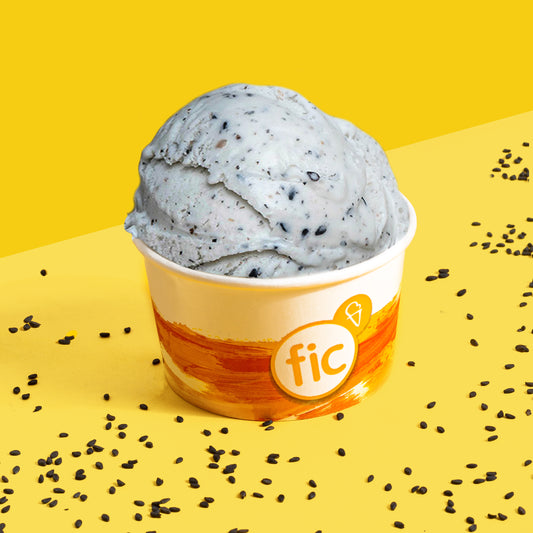 Black Sesame Ice Cream