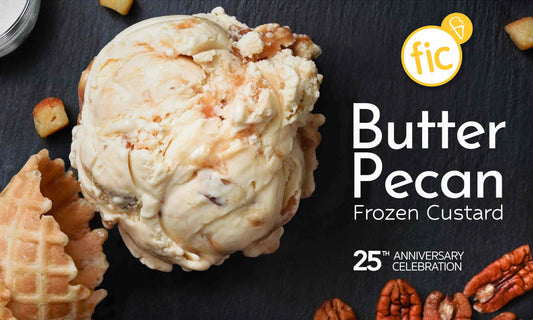 Butter Pecan Frozen Custard