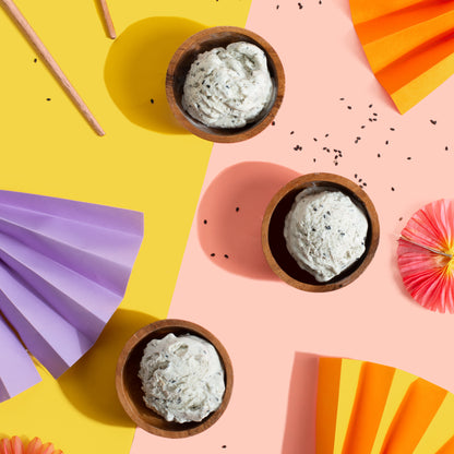 Black Sesame Ice Cream