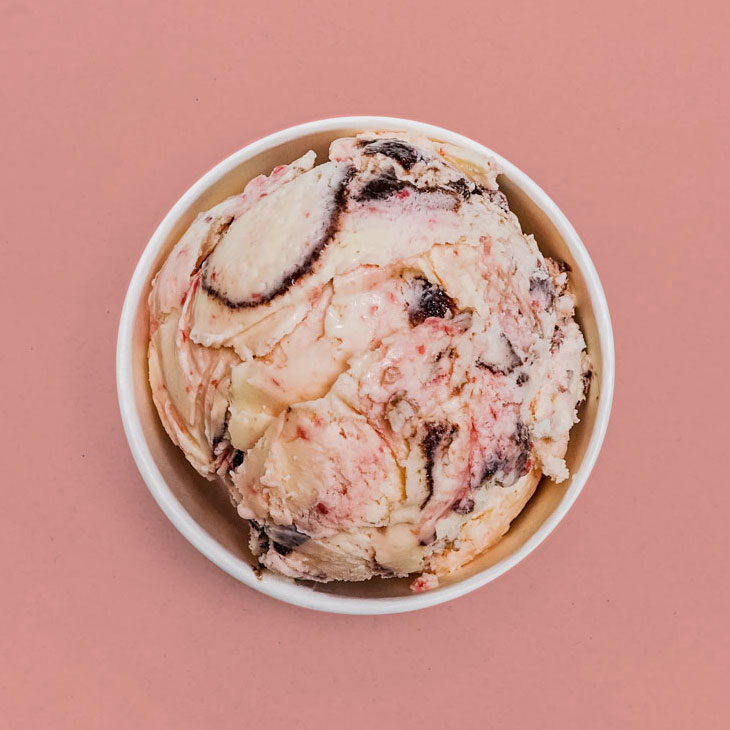 Raspberry Premium Ice Cream