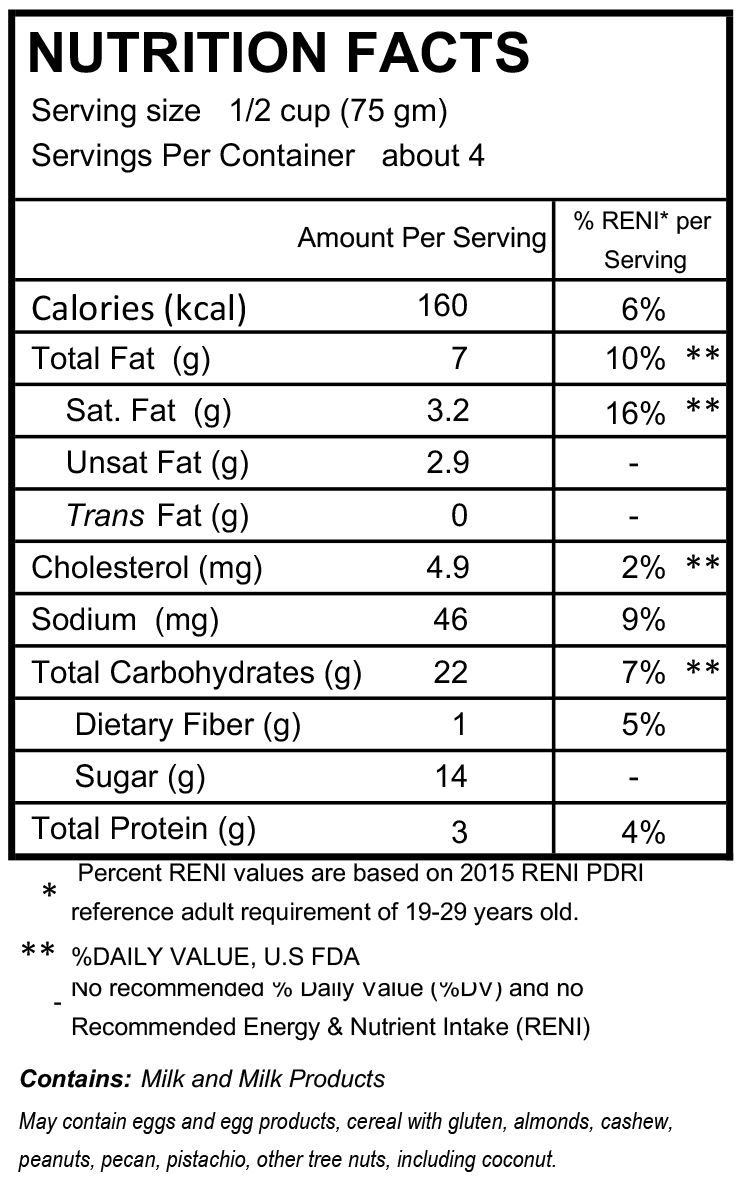 Nutritional Information